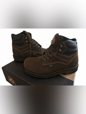 NEW Irish Setter Red Wing UltraDry Waterproof Aluminum Toe Work Boots Men’s 8.5